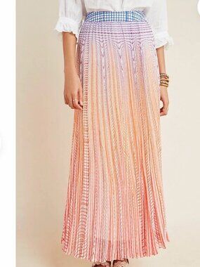 Anthropologie Geisha Designs Dawn Maxi Skirt Boho